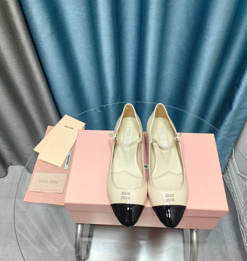 Miu Miu flat shoes
